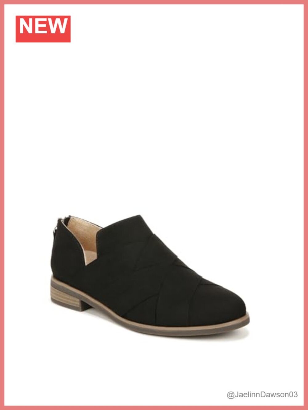 Ankle Bootie with Arch Support and Block Heel